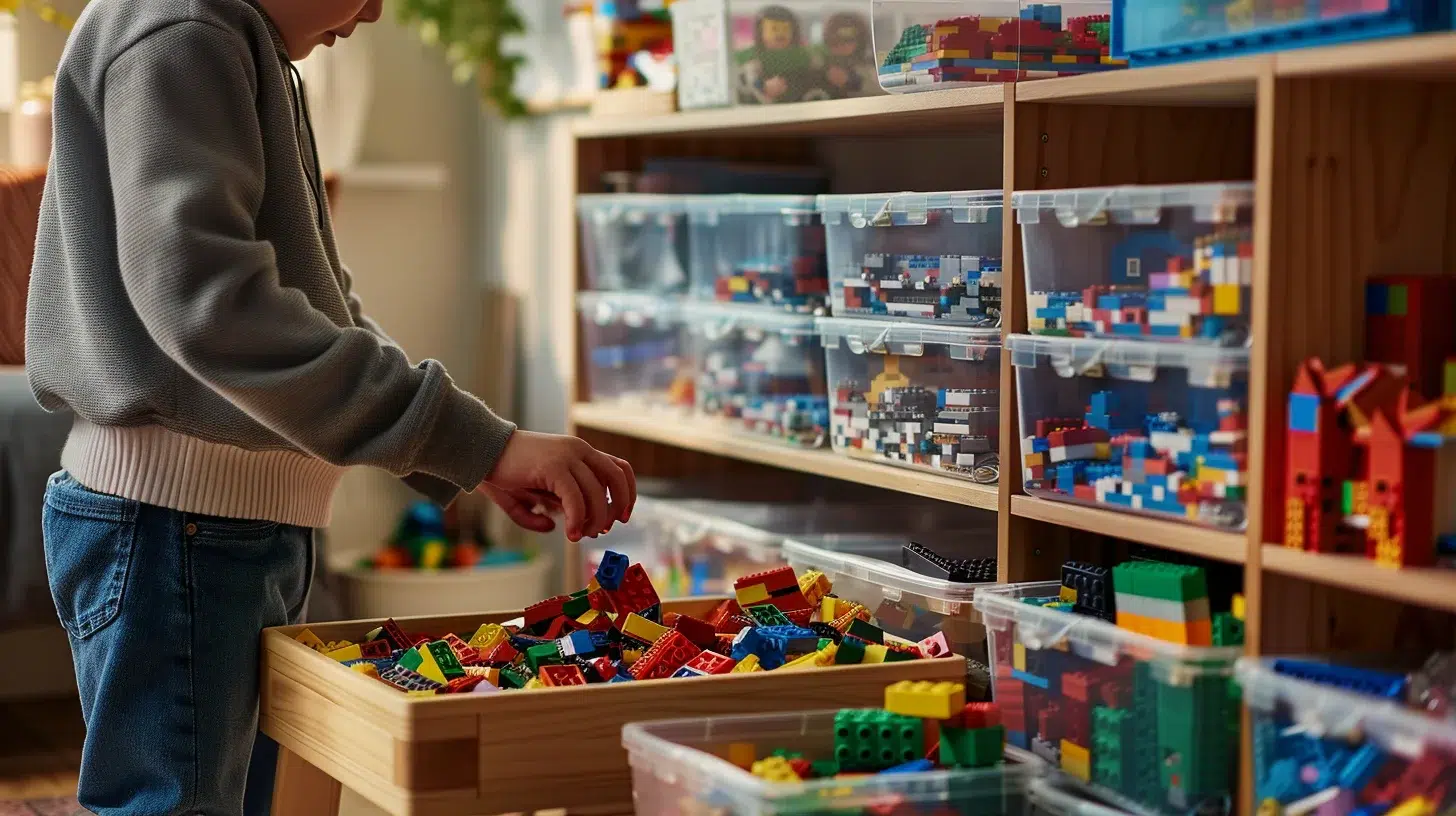 rangement LEGO