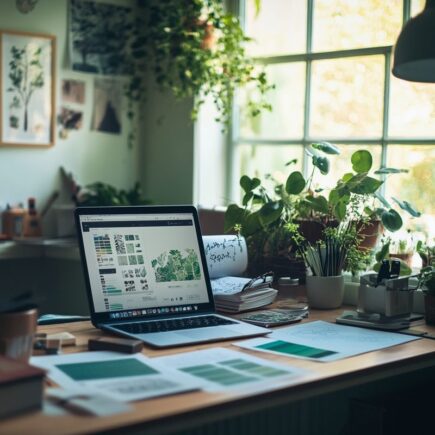 La couleur complémentaire vert et son application en graphisme