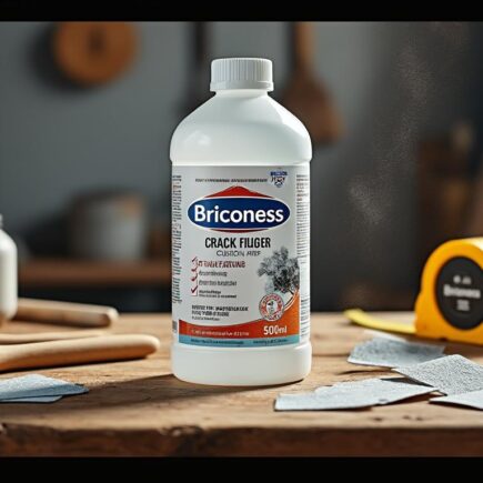 découvrez les avantages du colmateur fissures transparent 500 ml briconess. spécialement conçu pour réparer et protéger vos surfaces, ce produit s'applique facilement et offre une finition invisible. idéal pour les fissures aux murs et aux sols, il garantit une durabilité exceptionnelle. faites le choix de la qualité et de l’efficacité avec briconess !