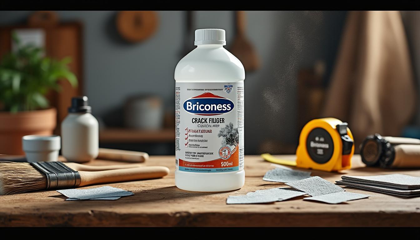 découvrez les avantages du colmateur fissures transparent 500 ml briconess. spécialement conçu pour réparer et protéger vos surfaces, ce produit s'applique facilement et offre une finition invisible. idéal pour les fissures aux murs et aux sols, il garantit une durabilité exceptionnelle. faites le choix de la qualité et de l’efficacité avec briconess !