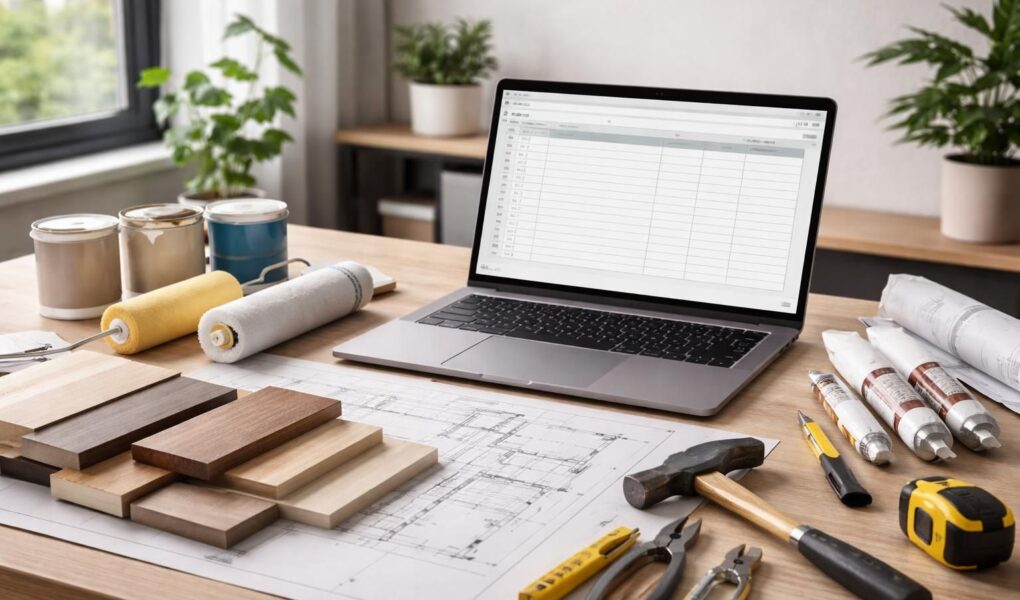 découvrez une liste complète des matériaux essentiels pour préparer vos achats de travaux, idéale à consulter sur votre pc portable pour une organisation optimale.