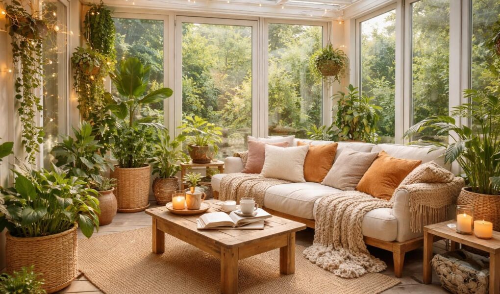 découvrez comment transformer votre véranda en un espace cosy et chaleureux, idéal pour se détendre et profiter d'un véritable cocon de bien-être toute l'année.