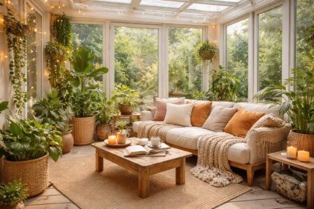 découvrez comment transformer votre véranda en un espace cosy et chaleureux, idéal pour se détendre et profiter d'un véritable cocon de bien-être toute l'année.