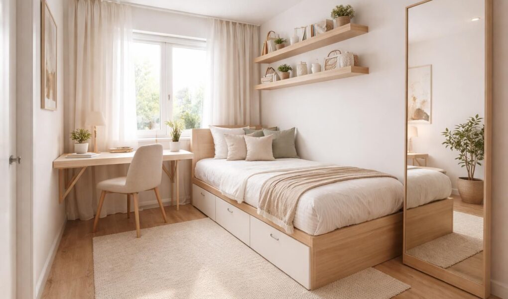 découvrez des astuces pratiques pour décorer une petite chambre à coucher tout en optimisant l'espace, afin de créer un intérieur à la fois fonctionnel et esthétique.