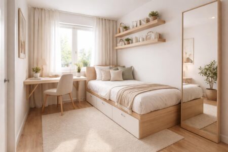 découvrez des astuces pratiques pour décorer une petite chambre à coucher tout en optimisant l'espace, afin de créer un intérieur à la fois fonctionnel et esthétique.