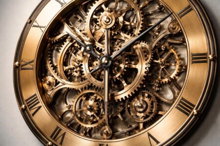 découvrez l'élégance intemporelle des horloges murales mécaniques, alliant le charme des engrenages visibles à une décoration unique et raffinée pour votre intérieur.