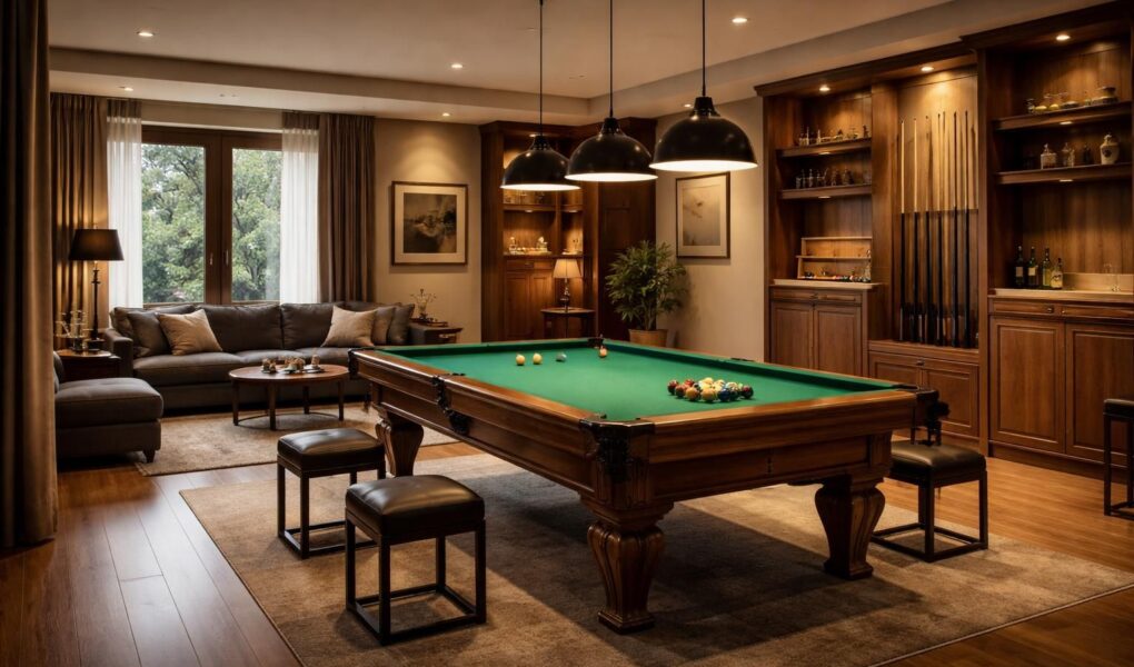 découvrez des idées déco pour votre salle de billard afin de créer un espace de jeu élégant et convivial, alliant style et confort pour des moments inoubliables entre amis.