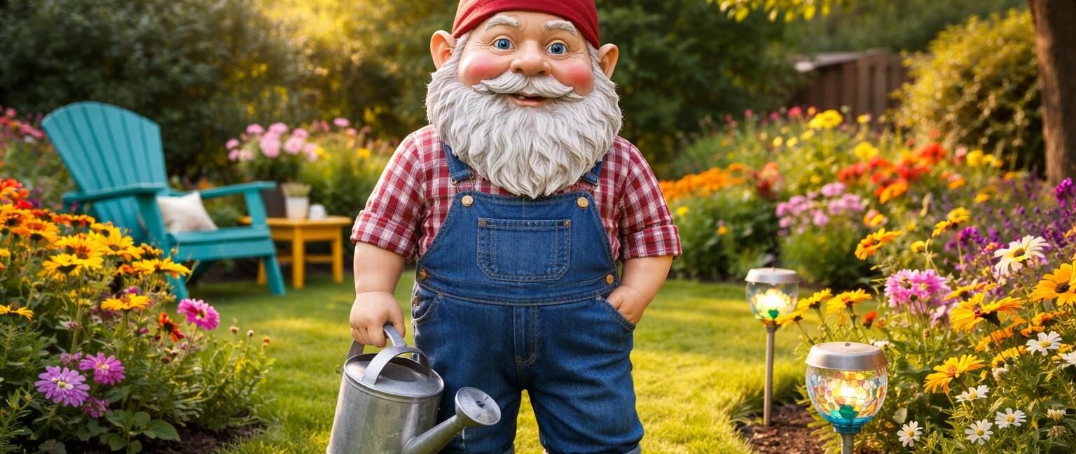 découvrez le nain de jardin taille humaine, l'accessoire original et décalé qui apporte une touche fun et unique à votre extérieur. idéal pour surprendre et égayer votre jardin avec style.