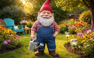 découvrez le nain de jardin taille humaine, l'accessoire original et décalé qui apporte une touche fun et unique à votre extérieur. idéal pour surprendre et égayer votre jardin avec style.