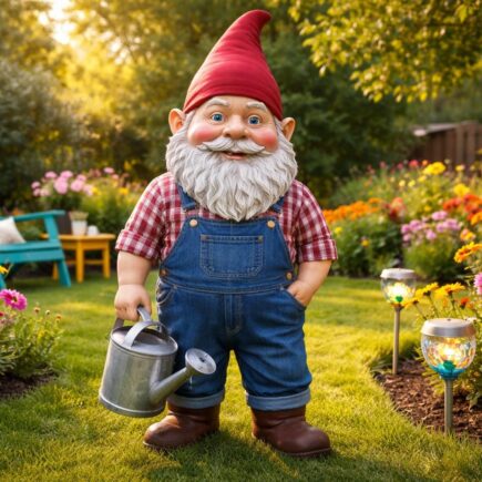 découvrez le nain de jardin taille humaine, l'accessoire original et décalé qui apporte une touche fun et unique à votre extérieur. idéal pour surprendre et égayer votre jardin avec style.