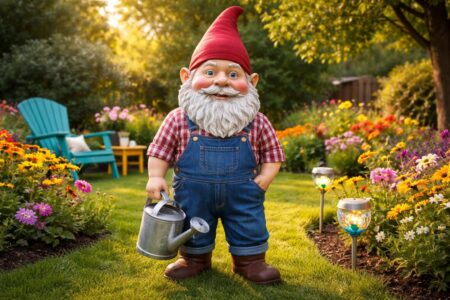 découvrez le nain de jardin taille humaine, l'accessoire original et décalé qui apporte une touche fun et unique à votre extérieur. idéal pour surprendre et égayer votre jardin avec style.