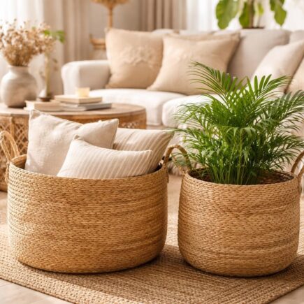 découvrez comment intégrer un panier en jonc de mer pour apporter une touche bohème et naturelle à votre décoration intérieure.