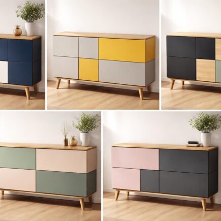 découvrez 5 idées graphiques pour peindre un meuble en bicolore et lui donner un look moderne et tendance. transformez votre intérieur facilement avec ces astuces créatives.