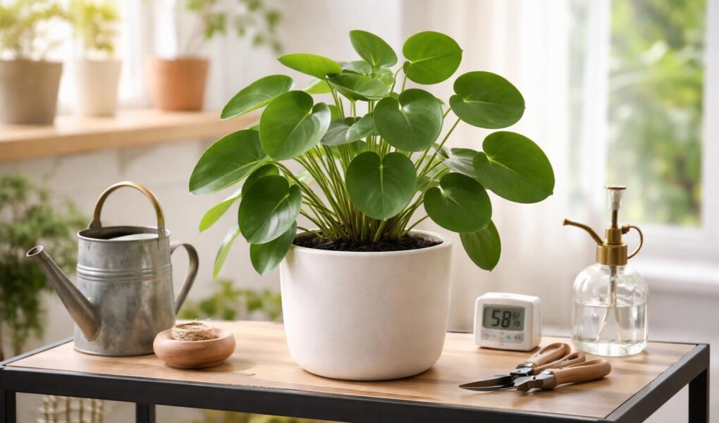 découvrez tous nos conseils d'entretien pour la pilea peperomioides, la plante culte facile à vivre et idéale pour égayer votre intérieur.