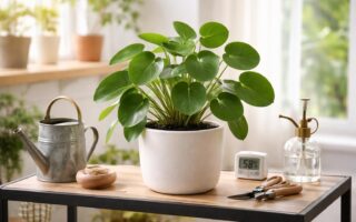 découvrez tous nos conseils d'entretien pour la pilea peperomioides, la plante culte facile à vivre et idéale pour égayer votre intérieur.
