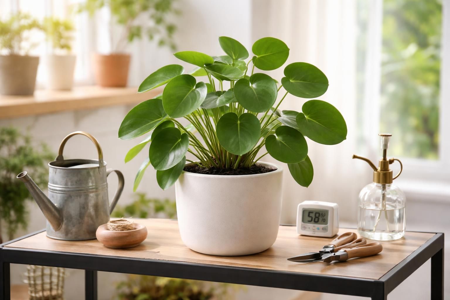 découvrez tous nos conseils d'entretien pour la pilea peperomioides, la plante culte facile à vivre et idéale pour égayer votre intérieur.