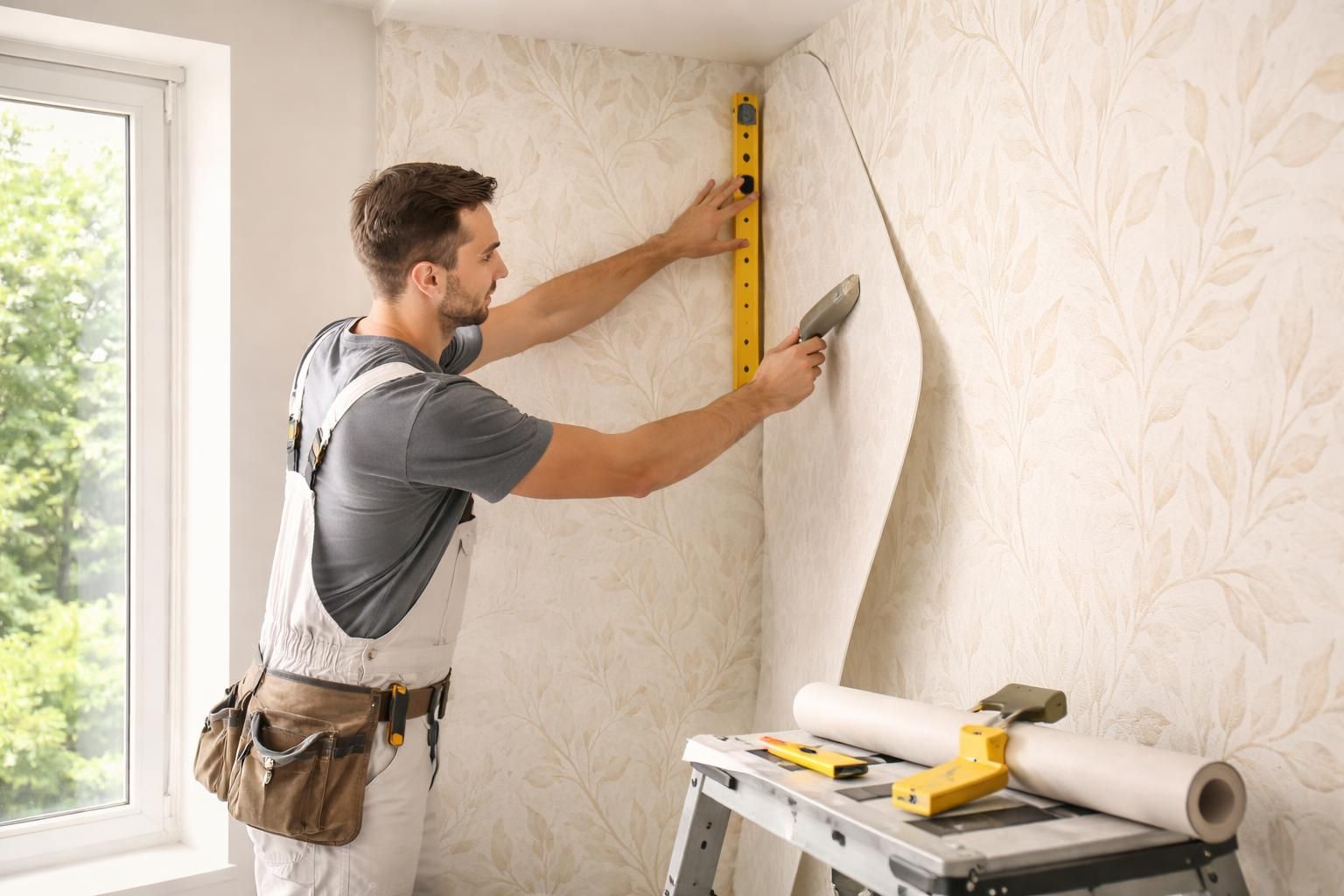 découvrez notre guide professionnel pour réussir la pose de papier peint dans un angle intérieur et obtenir un résultat parfait et durable.