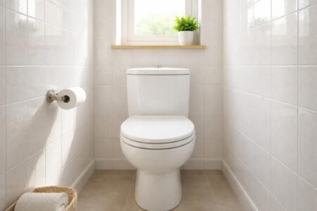 découvrez notre revêtement mural adhésif pour wc, la solution rapide et économique pour rénover vos toilettes facilement et avec style.