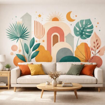 créez une décoration unique et personnalisée avec nos stickers muraux sur mesure, reflétant parfaitement votre style et votre personnalité.