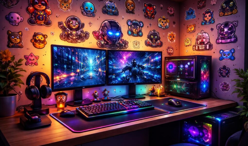 découvrez nos stickers gamers pour personnaliser votre espace de jeu avec style et fun. ajoutez une touche unique à votre setup et montrez votre passion pour le gaming !