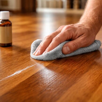 découvrez des astuces efficaces pour enlever une rayure sur un parquet en bois massif verni et redonnez-lui son éclat d'origine facilement.