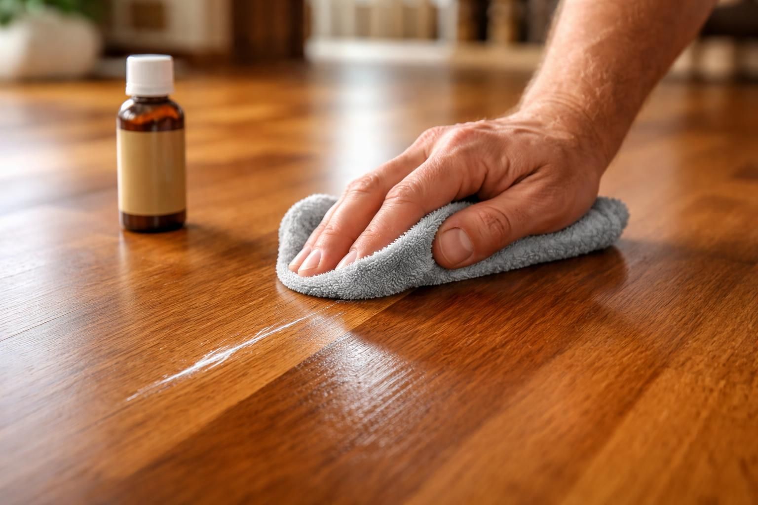 découvrez des astuces efficaces pour enlever une rayure sur un parquet en bois massif verni et redonnez-lui son éclat d'origine facilement.