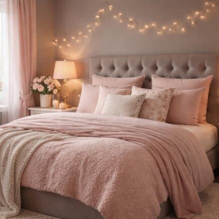 découvrez comment marier le taupe et le rose poudré dans votre déco chambre pour créer une ambiance romantique, élégante et chaleureuse.