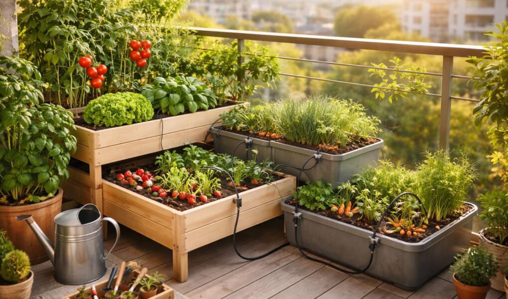 découvrez comment installer facilement un potager autonome en kit sur votre balcon ou terrasse pour cultiver vos légumes et herbes fraîches tout au long de l'année.