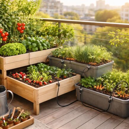 découvrez comment installer facilement un potager autonome en kit sur votre balcon ou terrasse pour cultiver vos légumes et herbes fraîches tout au long de l'année.