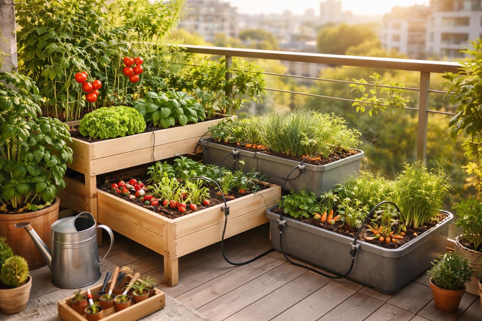 découvrez comment installer facilement un potager autonome en kit sur votre balcon ou terrasse pour cultiver vos légumes et herbes fraîches tout au long de l'année.