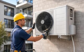 découvrez comment installer une pompe à chaleur efficacement sur la façade d'un immeuble pour optimiser le chauffage et réduire vos consommations d'énergie.