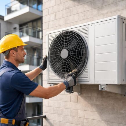 découvrez comment installer une pompe à chaleur efficacement sur la façade d'un immeuble pour optimiser le chauffage et réduire vos consommations d'énergie.