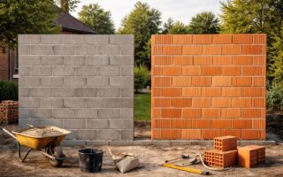 découvrez les avantages et inconvénients du parpaing et de la brique alvéolaire pour choisir le matériau idéal pour votre extension de maison.