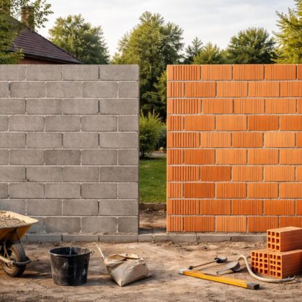 découvrez les avantages et inconvénients du parpaing et de la brique alvéolaire pour choisir le matériau idéal pour votre extension de maison.