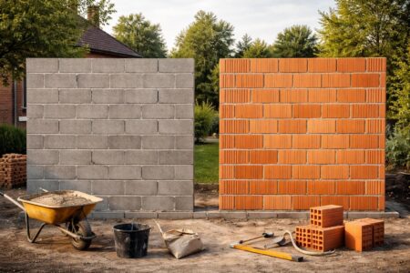 découvrez les avantages et inconvénients du parpaing et de la brique alvéolaire pour choisir le matériau idéal pour votre extension de maison.