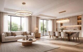 découvrez comment bien choisir la taille de votre plafonnier pour sublimer votre salon et salle à manger, alliant éclairage optimal et décoration harmonieuse.