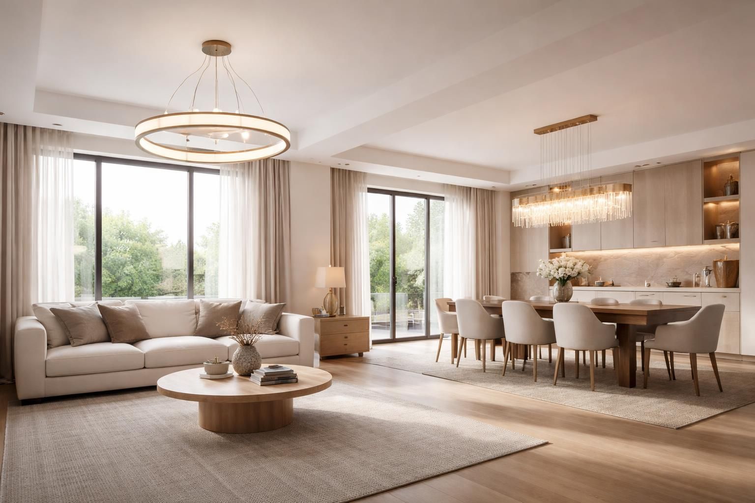 découvrez comment bien choisir la taille de votre plafonnier pour sublimer votre salon et salle à manger, alliant éclairage optimal et décoration harmonieuse.