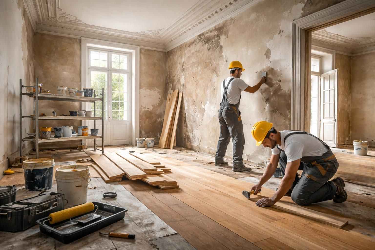 découvrez les prix au m2 pour la rénovation d'un appartement ancien et obtenez des conseils pour estimer le budget de vos travaux de rénovation.
