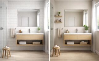 découvrez les avantages et inconvénients des salles de bain avec ou sans carrelage et trouvez le revêtement mural idéal pour votre espace.