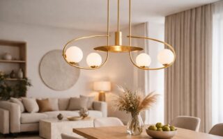 découvrez la suspension luminaire en laiton, la tendance du métal doré qui illumine et sublime nos intérieurs avec élégance et chaleur.