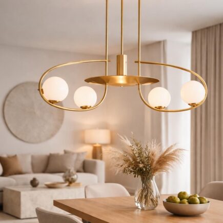 découvrez la suspension luminaire en laiton, la tendance du métal doré qui illumine et sublime nos intérieurs avec élégance et chaleur.