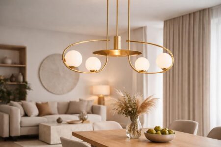 découvrez la suspension luminaire en laiton, la tendance du métal doré qui illumine et sublime nos intérieurs avec élégance et chaleur.