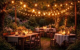 découvrez comment créer une ambiance guinguette dans votre jardin grâce à une suspension luminaire adaptée. conseils et idées pour illuminer vos soirées en extérieur avec style et convivialité.