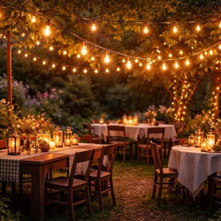 découvrez comment créer une ambiance guinguette dans votre jardin grâce à une suspension luminaire adaptée. conseils et idées pour illuminer vos soirées en extérieur avec style et convivialité.