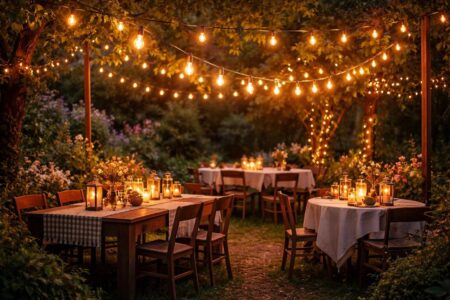 découvrez comment créer une ambiance guinguette dans votre jardin grâce à une suspension luminaire adaptée. conseils et idées pour illuminer vos soirées en extérieur avec style et convivialité.