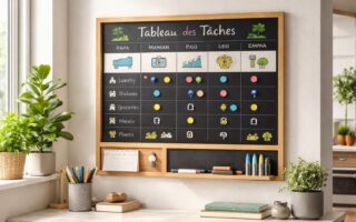 découvrez notre tableau de répartition des tâches ménagères, un outil pratique et déco pour organiser efficacement les corvées à la maison en toute simplicité.