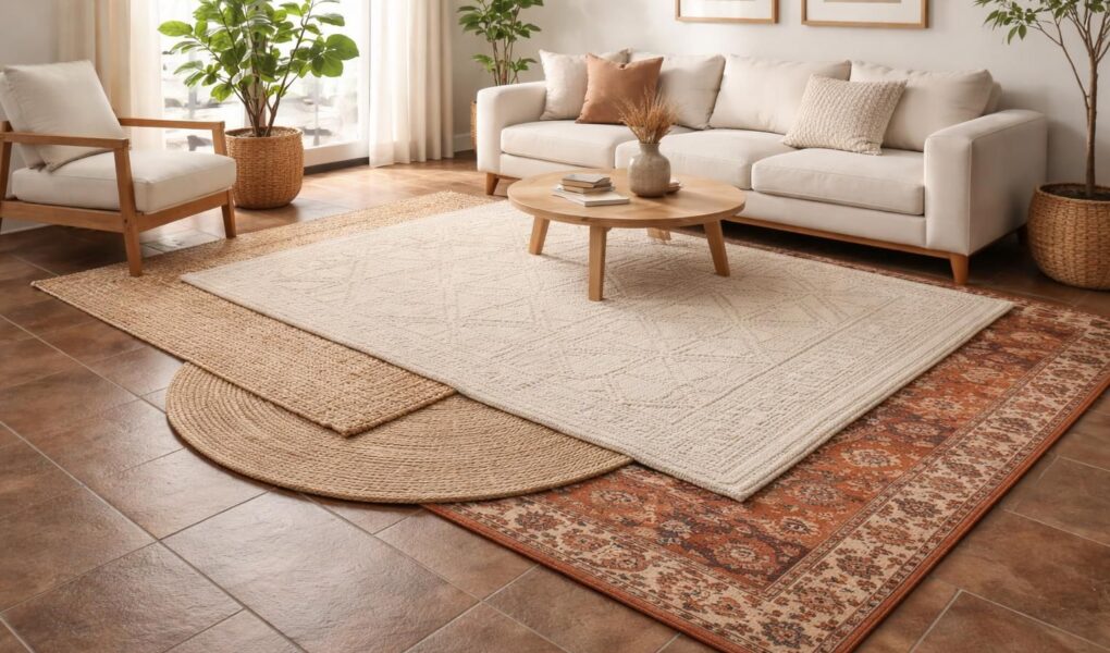 découvrez nos conseils pour choisir et harmoniser parfaitement votre tapis sur un carrelage marron, afin d'embellir votre intérieur avec style et élégance.