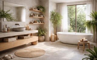 découvrez les matières naturelles et les teintes apaisantes pour une salle de bain zen, un espace parfait pour se détendre et se ressourcer.