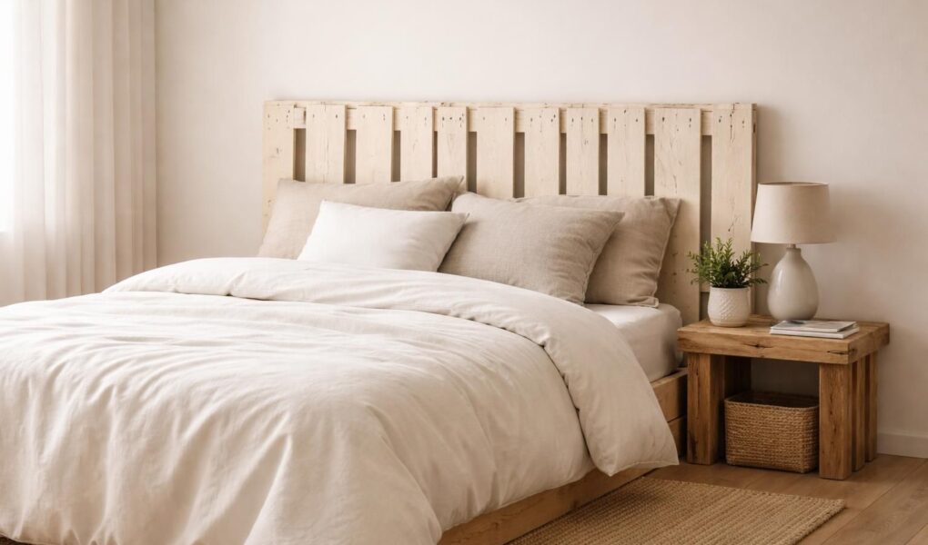 découvrez nos idées diy économiques pour créer une tête de lit simple et pas chère à moins de 50 euros, alliant style et simplicité.