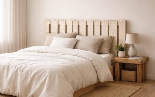 découvrez nos idées diy économiques pour créer une tête de lit simple et pas chère à moins de 50 euros, alliant style et simplicité.